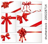 gift bows | Shutterstock . vector #200228714