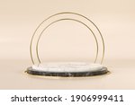 product stand made of white and ... | Shutterstock . vector #1906999411