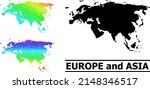 spectral gradient stars mosaic... | Shutterstock .eps vector #2148346517