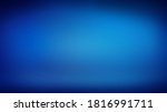 empty blue background and... | Shutterstock . vector #1816991711