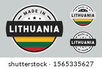 made in lithuania collection... | Shutterstock .eps vector #1565335627