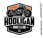 American Motorcycle Club Logo Design Vector Isolated. Ready made logo template set vector isolated