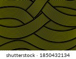 abstract dynamic wavy line... | Shutterstock .eps vector #1850432134
