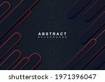 abstract dark blue and gradient ... | Shutterstock .eps vector #1971396047