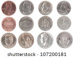 Set Of Isolated Coins From...