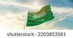 Saudi arabia national flag...
