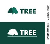 tree logo design | Shutterstock .eps vector #288034004