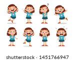 kid child expression vector... | Shutterstock .eps vector #1451766947
