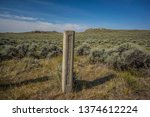 Oregon Trail Sign Post  Cement...