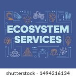 ecosystem services word... | Shutterstock .eps vector #1494216134