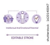 intellectual and emotional... | Shutterstock .eps vector #1620140047