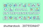 social entrepreneurship word... | Shutterstock .eps vector #2075534647