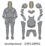 Medieval Templar Knight Armor...