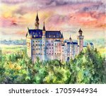 Illustration Castle In Germany...