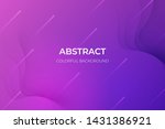 abstract purple geometric... | Shutterstock .eps vector #1431386921