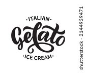 Gelato Italian Ice Cream Hand...