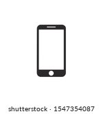 smartphone icon vector... | Shutterstock .eps vector #1547354087