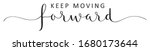 keep moving forward black... | Shutterstock .eps vector #1680173644