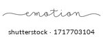 emotion black vector monoline... | Shutterstock .eps vector #1717703104