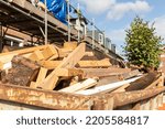 Old Wood Demolition Waste  From ...