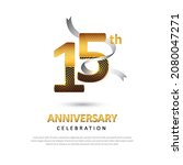 15 years anniversary creative... | Shutterstock .eps vector #2080047271