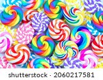 Seamless pattern with candy....