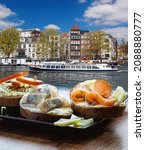 Amsterdam City With Fishplate ...