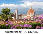 Florence in spring time, Tuscany, Italy
