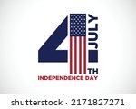 happy independence day  the 4th ... | Shutterstock .eps vector #2171827271