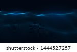 abstract dynamic wave of many... | Shutterstock . vector #1444527257