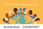 women of different... | Shutterstock .eps vector #2102843407
