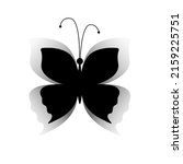 butterfly icon button  vector... | Shutterstock .eps vector #2159225751