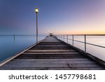 Small photo of Mordialloc pier at sunset in Melbourne, Australia.