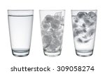 Collection Of Glass With Water...