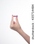 soft gels pills with omega 3... | Shutterstock . vector #435714484