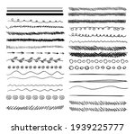 vector set of doodle sketches ... | Shutterstock .eps vector #1939225777