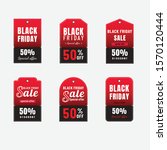 vector design black friday sale ... | Shutterstock .eps vector #1570120444