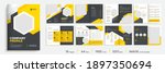 company profile brochure... | Shutterstock .eps vector #1897350694