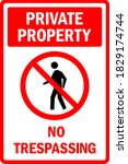 Restricted Private Property....