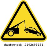 tow away zone warning sign.... | Shutterstock .eps vector #2142699181