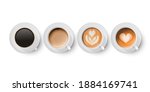 vector 3d realistic ceramic... | Shutterstock .eps vector #1884169741