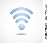 gradient icon wi fi technology... | Shutterstock .eps vector #1097908664