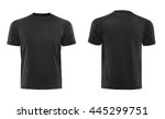 Black T Shirts Front And Back...