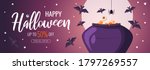 happy halloween promo sale... | Shutterstock .eps vector #1797269557