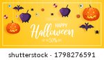 happy halloween promo sale... | Shutterstock .eps vector #1798276591