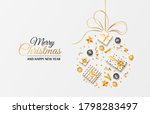 merry christmas and happy new... | Shutterstock .eps vector #1798283497