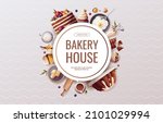 banner design for baking ... | Shutterstock .eps vector #2101029994