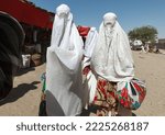 Small photo of Afghan women wearing burka at the market, Andkhoy, Faryab Province, Northern Afghanistan