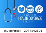 universal health coverage day ... | Shutterstock .eps vector #2074642801