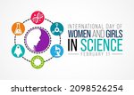 international day of women and... | Shutterstock .eps vector #2098526254